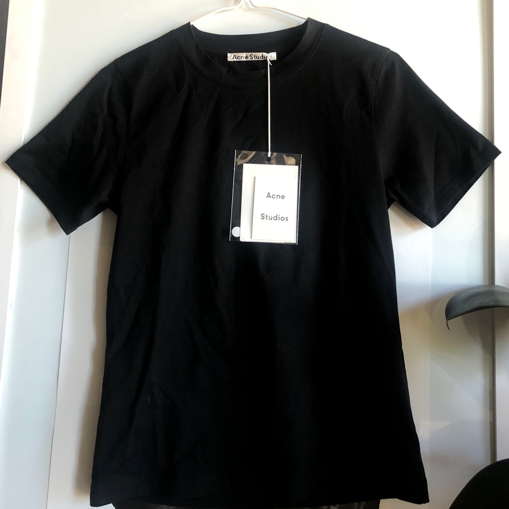 🥊 BNWT Acne Studios Dorla E Base T-shirt - Picture 1 of 5